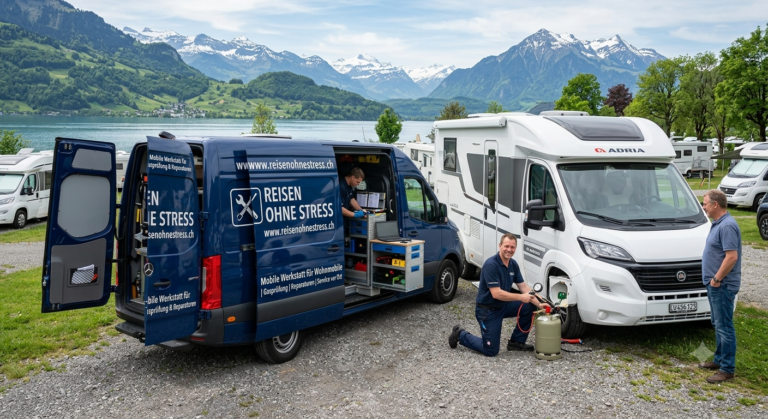 Mobile Wohnmobil-Werkstatt: Gasprüfung & Reparaturen direkt bei Ihnen