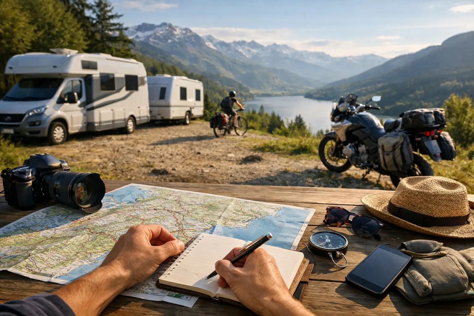 Reiseplanung für Langzeitreisen ohne Stress