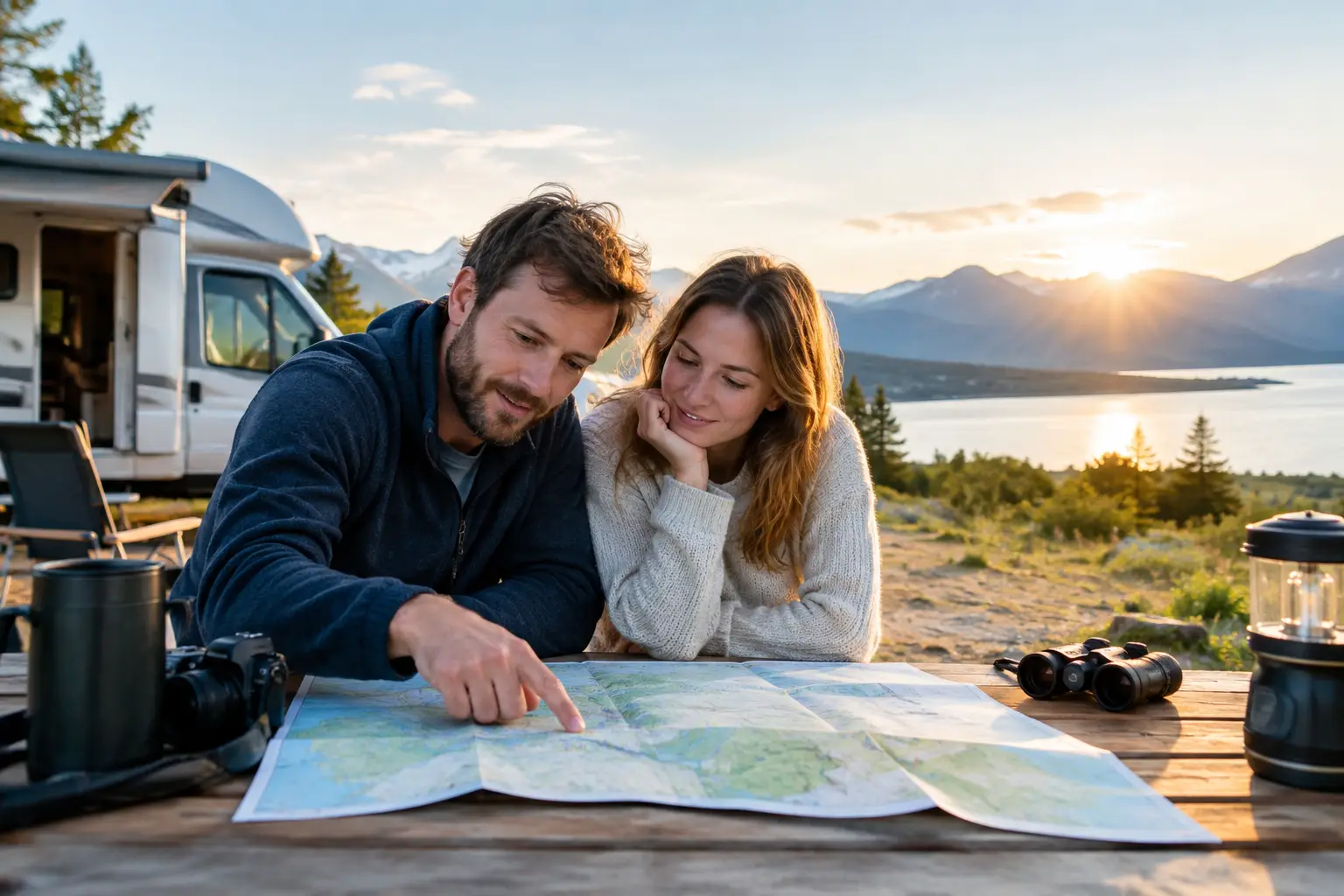 Campingplätze im Voraus buchen oder flexibel bleiben?